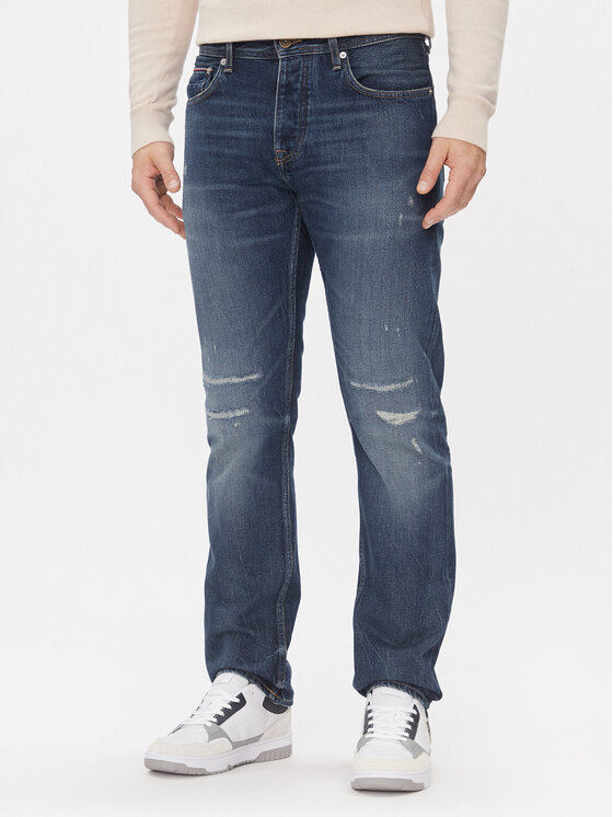 Tommy Hilfiger Džínsy Mercer MW0MW33370 Tmavomodrá Regular Fit