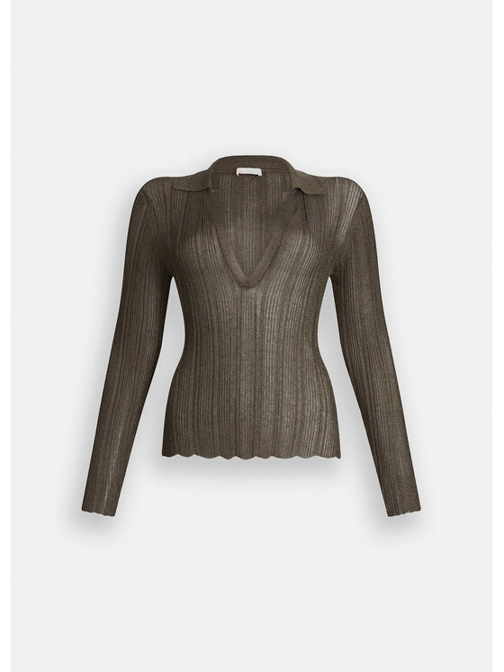 Liu Jo Liu Jo Maglione CF5154MS85OA4354 Verde Slim Fit