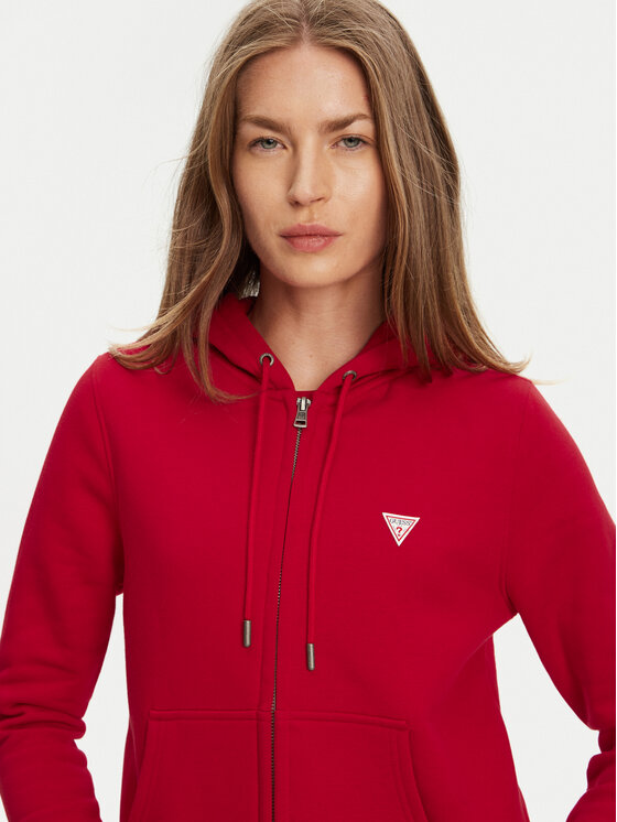 Guess Jeans Guess Jeans Sweatshirt W4YQ03 KC811 Rot Regular Fit
