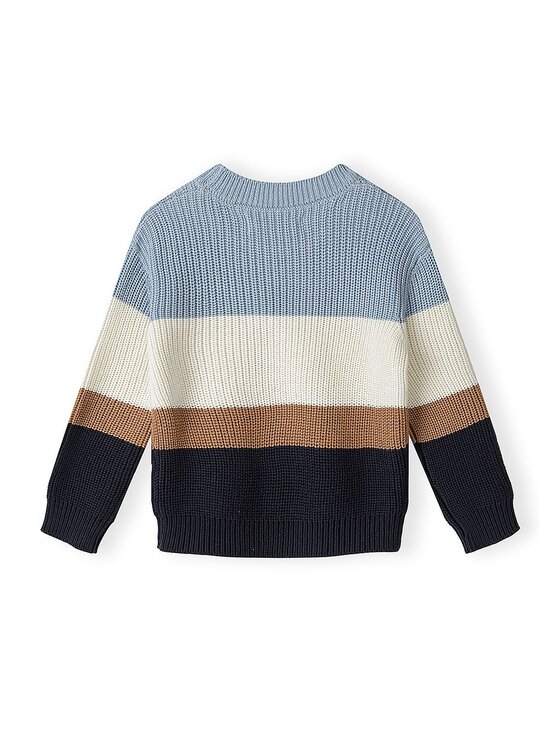 minoti minoti Sweter 33KNIT264 Niebieski Regular Fit