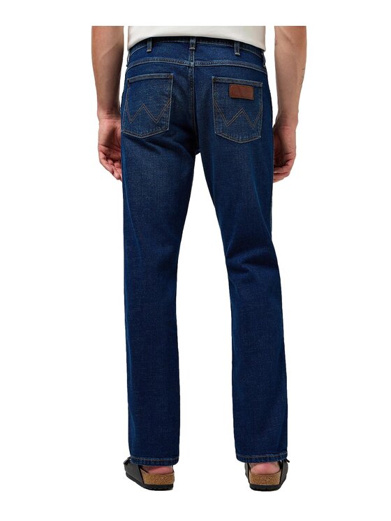 Wrangler Wrangler Jeansy 112360384 Granatowy Straight Fit