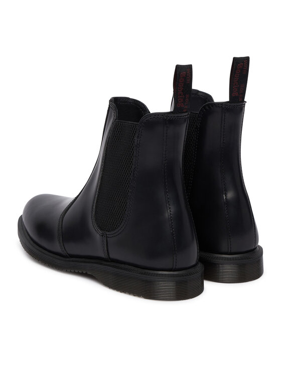 Dr. Martens Dr. Martens Μποτάκια με λάστιχο Flora DM32217001 Μαύρο