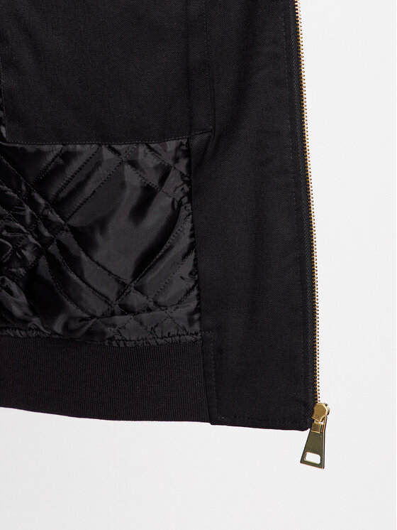 Versace Jeans Couture Versace Jeans Couture Μπόμπερ μπουφάν 75GAS415 Μαύρο Regular Fit