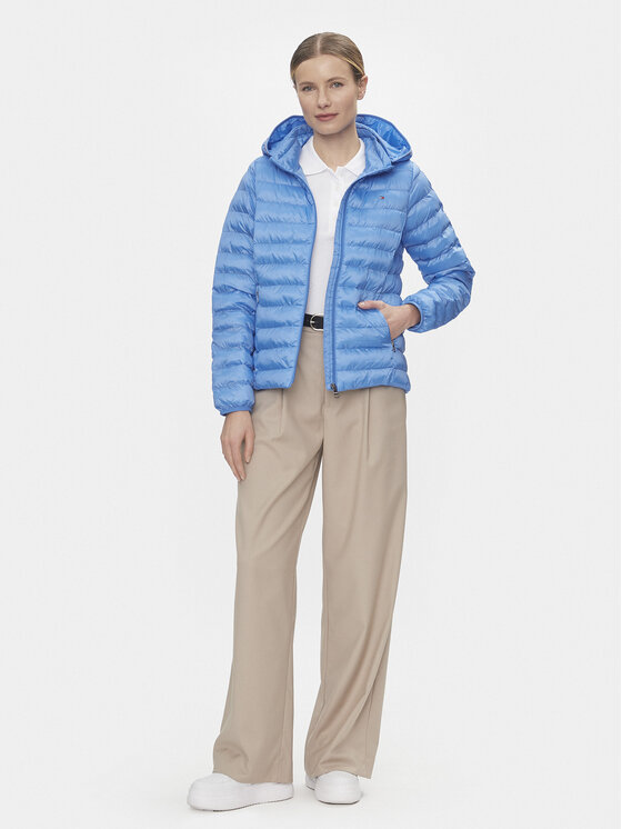 Tommy Hilfiger Tommy Hilfiger Μπουφάν μεταβατικό WW0WW38927 Μπλε Regular Fit