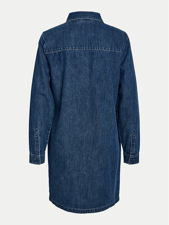 Noisy May Noisy May Jeanskleid New Signe 27034106 Dunkelblau Relaxed Fit