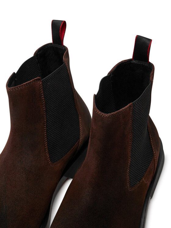 HUGO Hugo Klassische Stiefeletten Iker Cheb 50522951 Braun