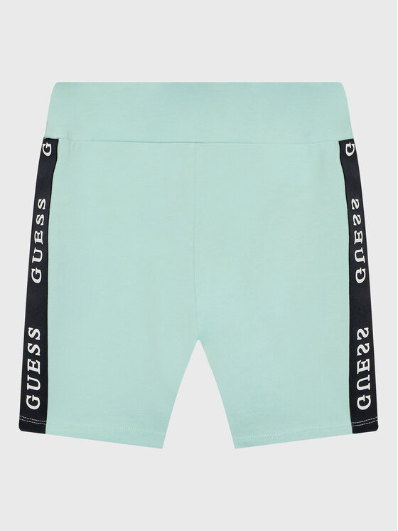 Guess Guess Спортивні шорти J3RD14 KABR0 Голубий Slim Fit