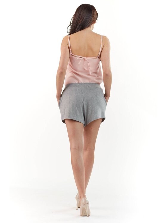 Infinite You Infinite You Szorty M170 Szary Basic Fit