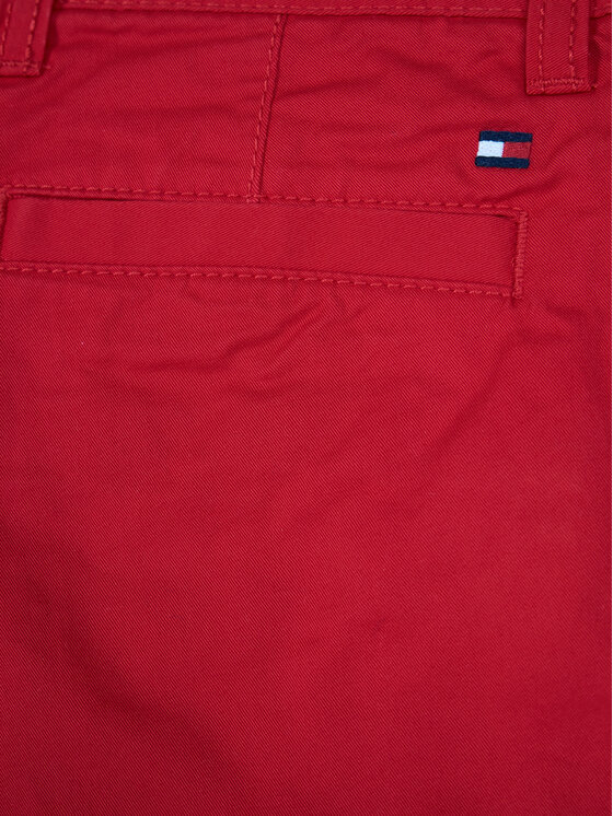 Tommy Hilfiger Tommy Hilfiger Pantaloncini di tessuto Essential KB0KB05599 M Rosso Slim Fit