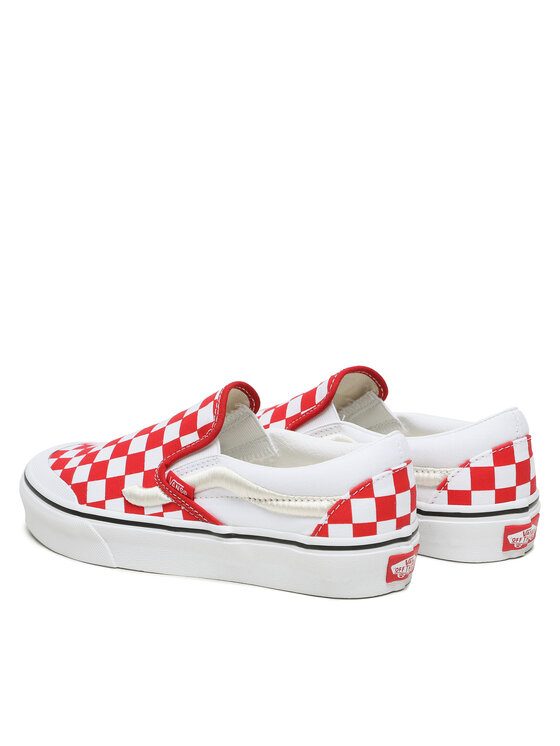 Vans classic slip hotsell on rouge