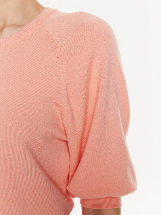 Moss Copenhagen Moss Copenhagen Bluzka 17516 Różowy Basic Fit