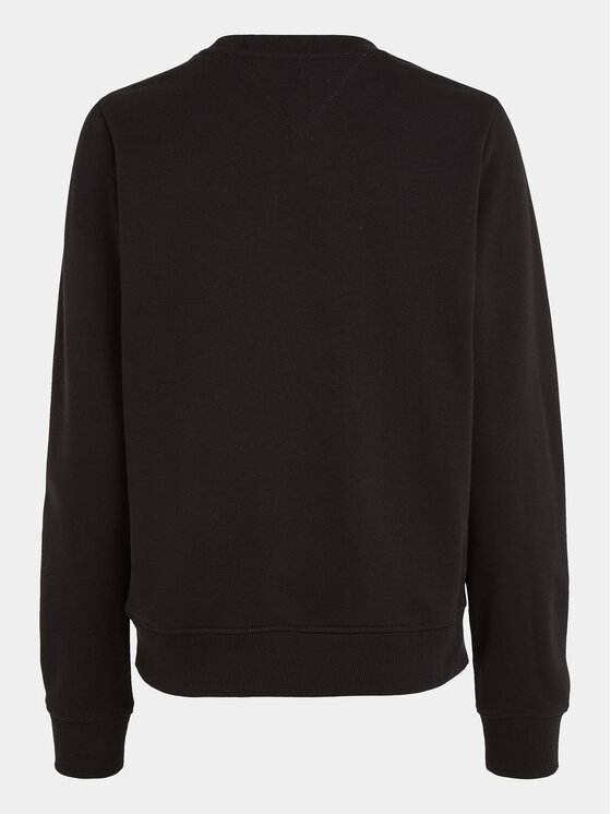 Tommy Jeans Tommy Jeans Mikina Gold Signature DW0DW16906 Čierna Regular Fit