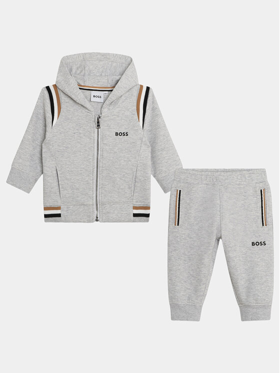 BOSS Boss Tepláková súprava J50630 M Sivá Regular Fit