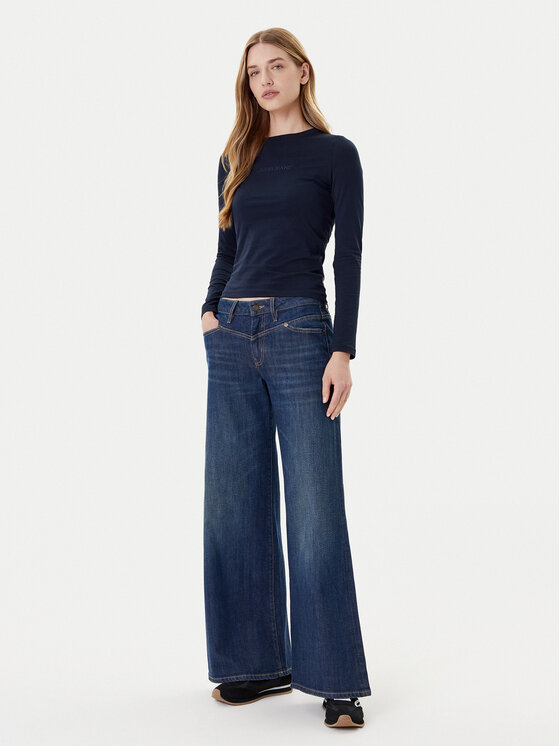 Guess Jeans Guess Jeans Jeansy W5BA2Y D0026 Granatowy Regular Fit