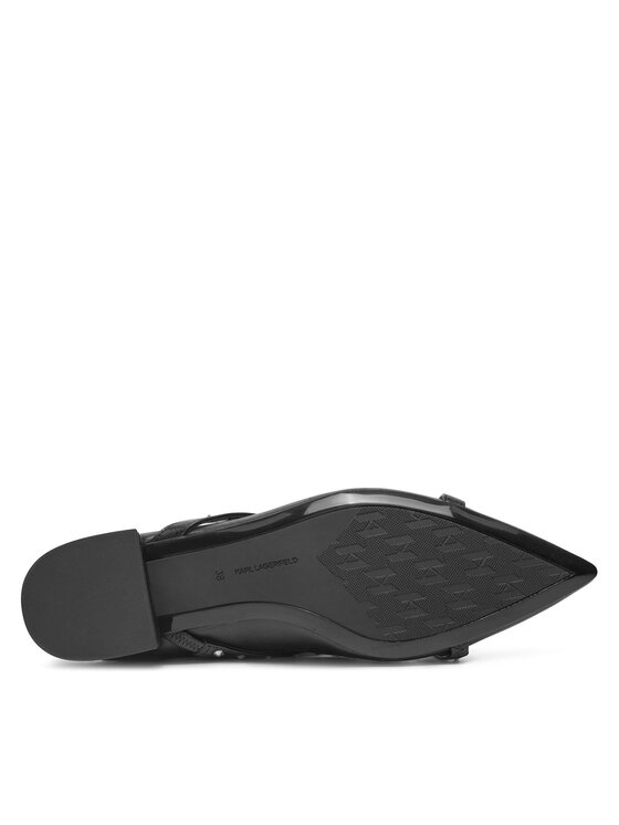 KARL LAGERFELD KARL LAGERFELD Μπαλαρίνες Kerrie KL40155 Μαύρο