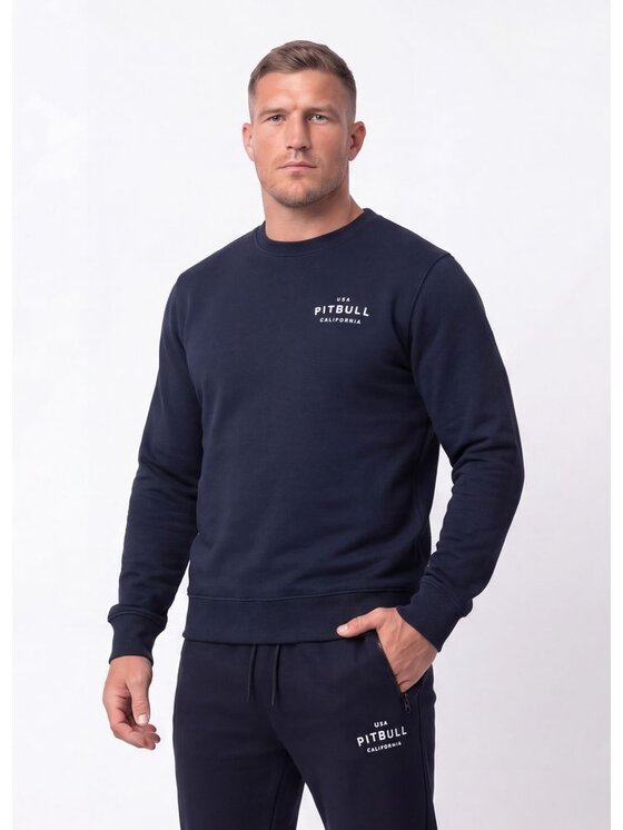 PITBULL PITBULL Bluza ARBOR Granatowy Regular Fit