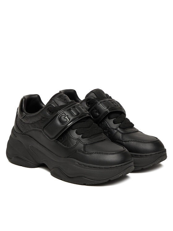 Guess Guess Sneakersy FLFHNN ELE12 Černá