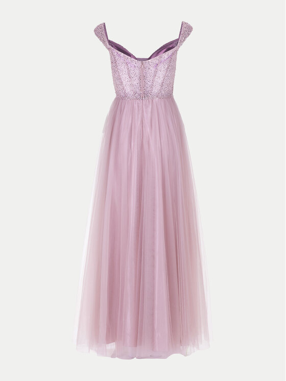 Hey Kyla Swing Abendkleid 5AH007HK Rosa Slim Fit