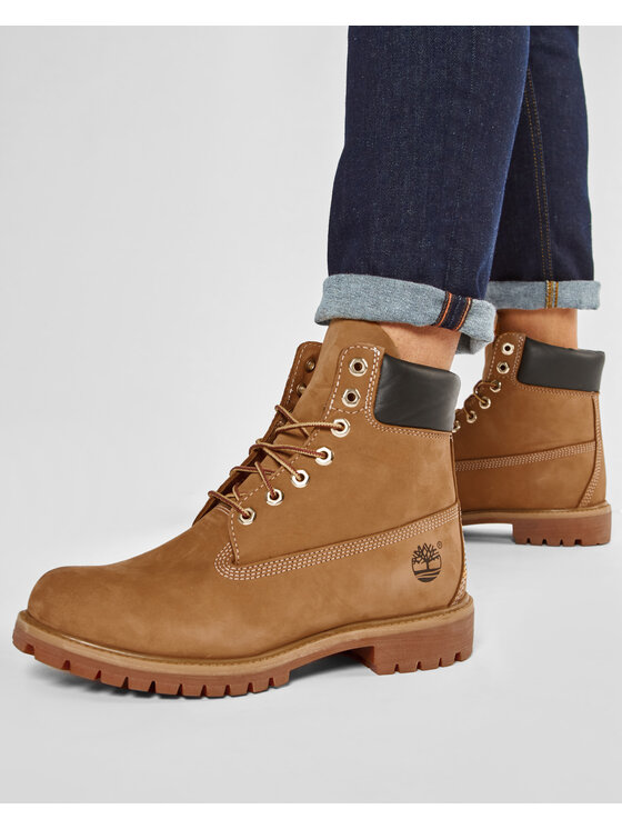 Timberland Timberland Trapper stila apavi Premium 6 Inch Boot 10061/TB0100617131 Dzeltens