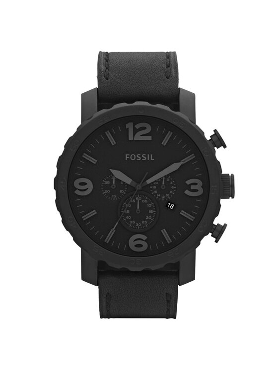 Fossil Hodinky Nate JR1354 Čierna