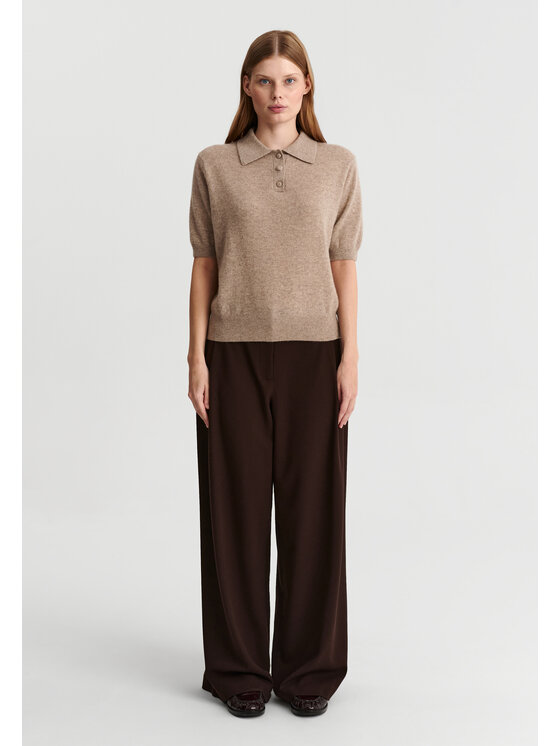 TATUUM TATUUM Sweter MITARA Beżowy Classic Fit