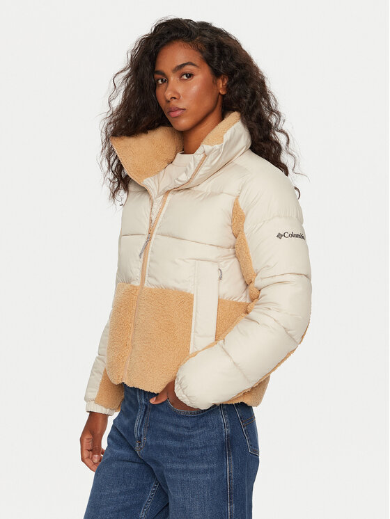 Columbia Giubbotto invernale Leadbetter Point II 2085602 Beige Regular Fit, taglia : L