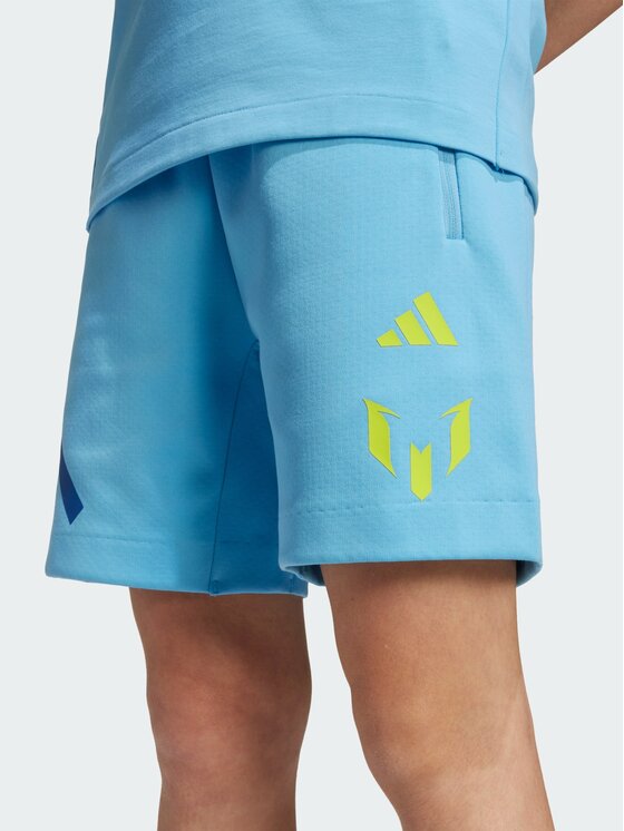adidas adidas Szorty sportowe 155017 Błękitny Loose Fit