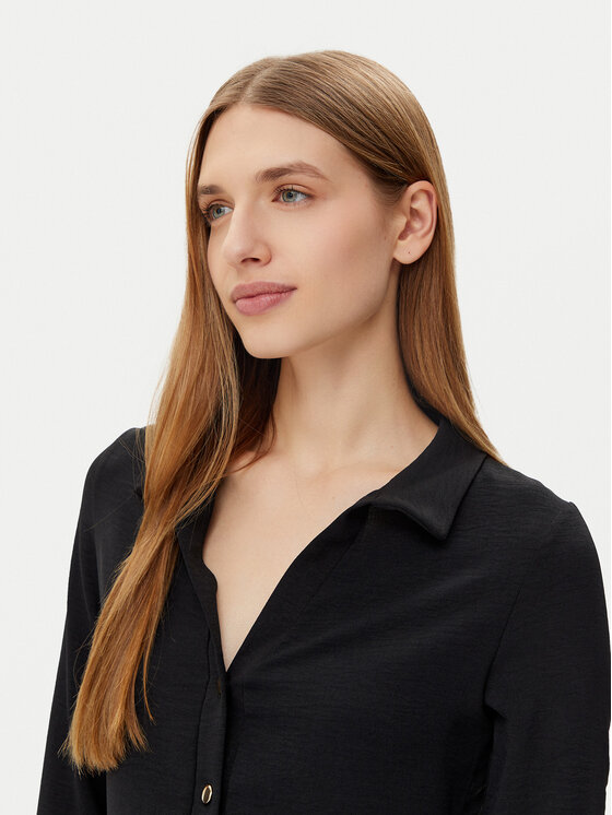 Morgan Morgan Hemdkleid 251-RBREST Schwarz Regular Fit