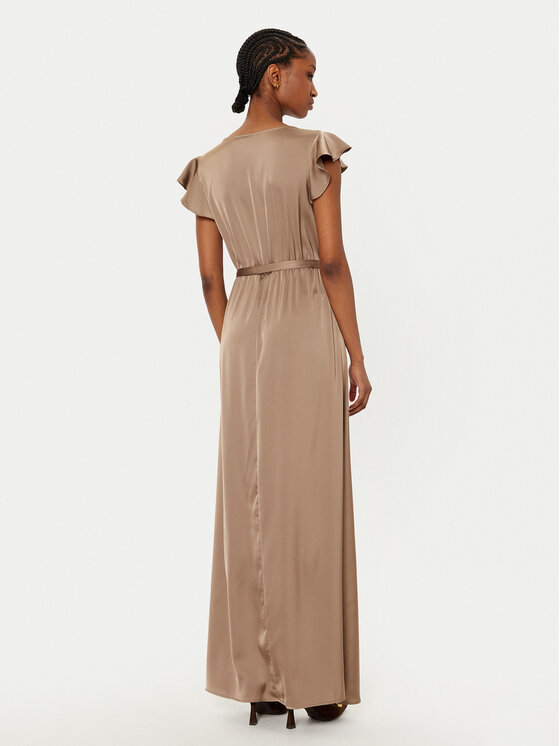 Vila Vila Abendkleid Enna 14100345 Braun Regular Fit