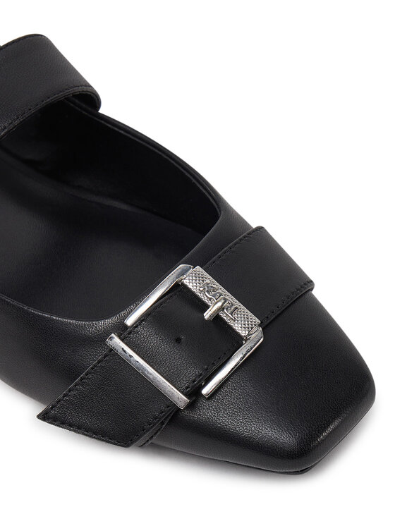 KARL LAGERFELD KARL LAGERFELD Baleríny Konnie KL40186A Černá