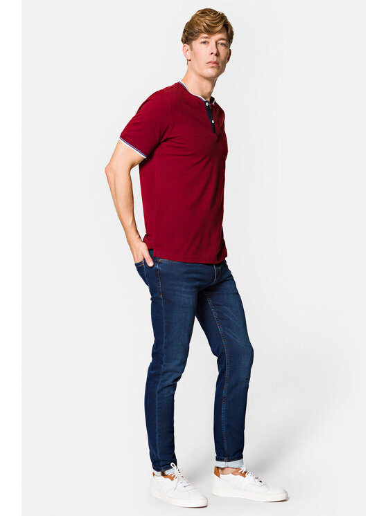 Lancerto Lancerto Jeansy Raymond SP113222000026 Granatowy Slim Fit