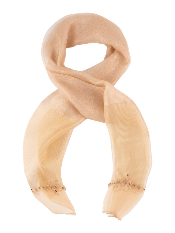 ALLORA BE UNIQUE ALLORA BE UNIQUE Scialle silk & wool Beige