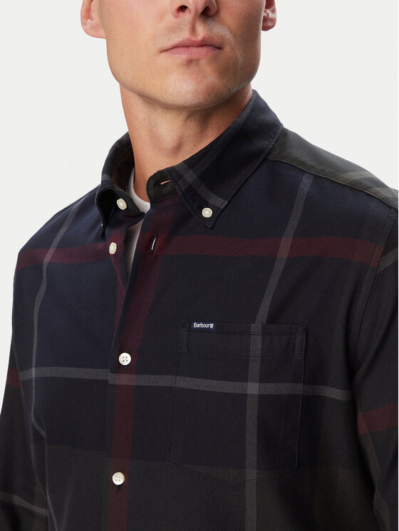 Barbour Barbour Cămașă Dunoon MSH4980TN43 Kaki Regular Fit