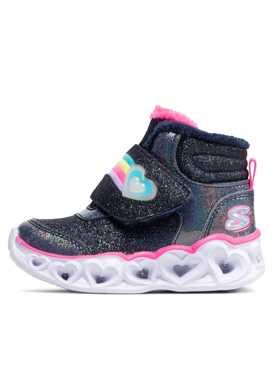 Skechers Skechers Kozaki Brilliant Rainbow 302669N/NVPK Granatowy