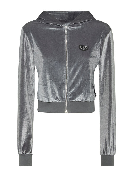 PHILIPP PLEIN PHILIPP PLEIN Bluza 9551 Szary Regular Fit