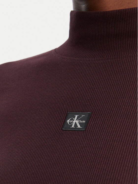 Calvin Klein Jeans Calvin Klein Jeans Повсякденна сукня LV047E204G Коричневий Slim Fit