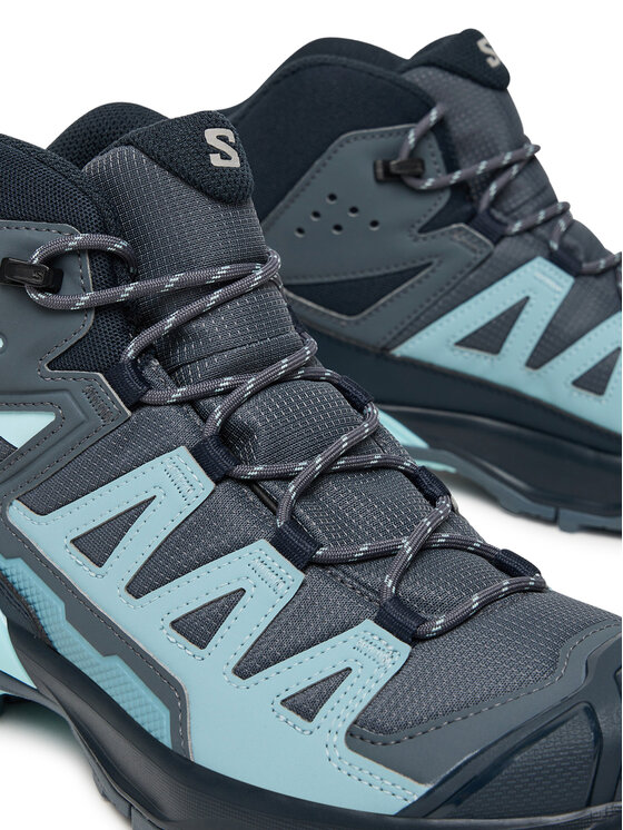Salomon Salomon Pārgājienu apavi X Ultra 360 Mid Gore-Tex L47745100 Zaļš