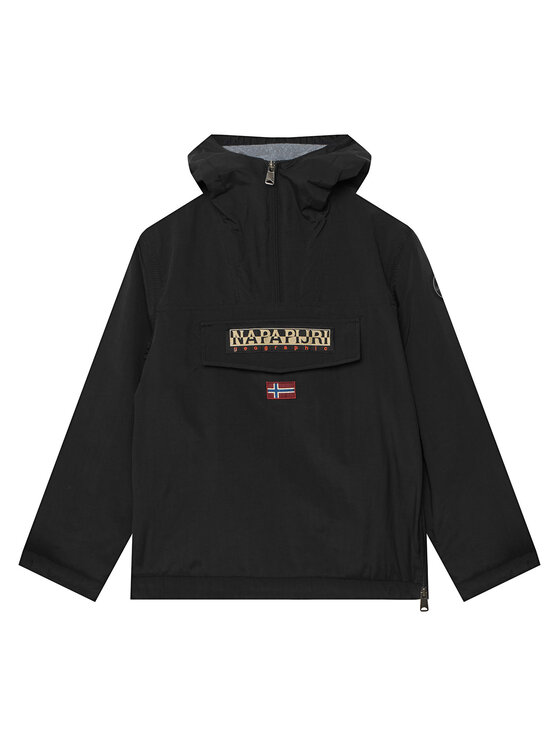 Napapijri Napapijri Geacă fără fermoar Rainforest NP0A4HHK Negru Regular Fit