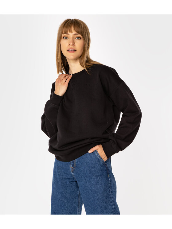 Lee Cooper Lee Cooper Bluza SANTI Czarny Oversize