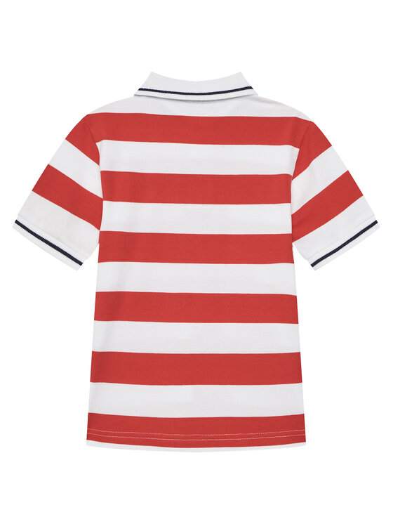 United Colors Of Benetton United Colors Of Benetton Polo majica 39QAC301T Rdeča Regular Fit