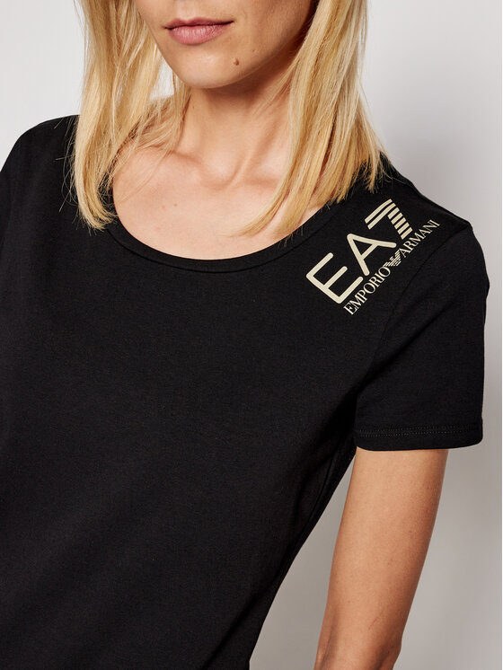 T-shirt 6KTT16 TJCRZ 1200 Nero Slim Fit