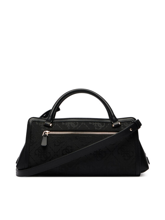 Guess Guess Дамска чанта Audrey Logo HWJG97 55060 Черен