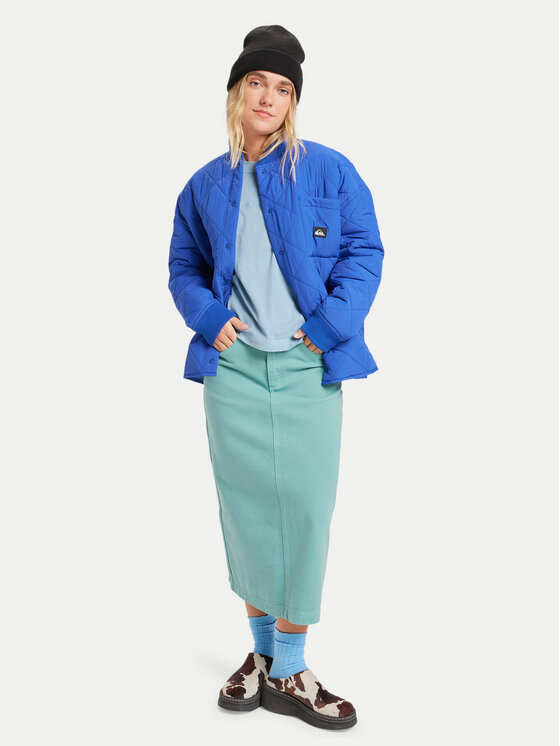 Quiksilver Quiksilver Prijelazna jakna Shining Quilted EQWJK03084 Tamnoplava Regular Fit