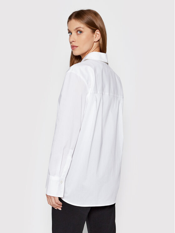 United Colors Of Benetton United Colors Of Benetton Риза 5AWRDQ00N Бял Regular Fit