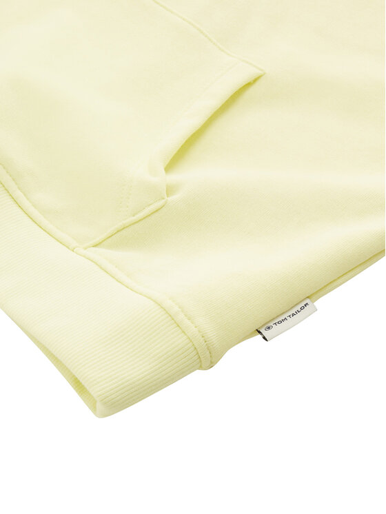 Tom Tailor Tom Tailor Majica dugih rukava 1035140 Žuta Regular Fit