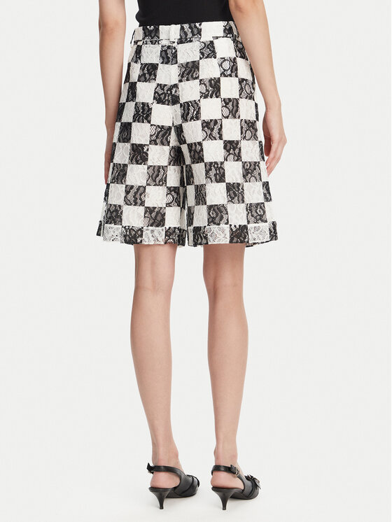 PINKO PINKO Szorty materiałowe 105295 A2MF Biały Regular Fit