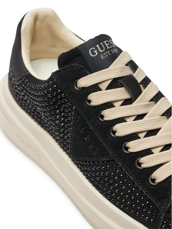 Guess Guess Сникърси FLPELB SUE12 Черен