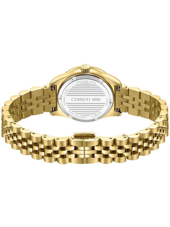 Cerruti 1881 Cerruti 1881 Zegarek Cerruti-CIWLH0000606 Złoty
