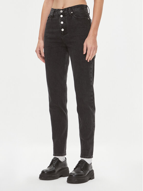 Női Farmer Calvin Klein Jeans, Méret: 30_30, Fekete, J20J222150