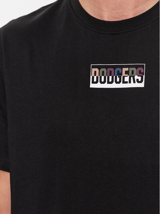 47 Brand 47 Brand Футболка Los Angeles Dodgers BB012TMKPIU599580JK Чорний Regular Fit